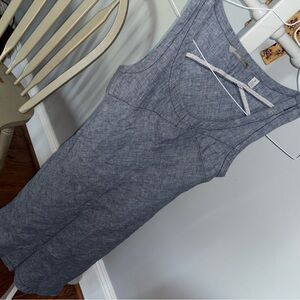 Horny Toad Blue Chambray Sleeveless dress Sz Sm
